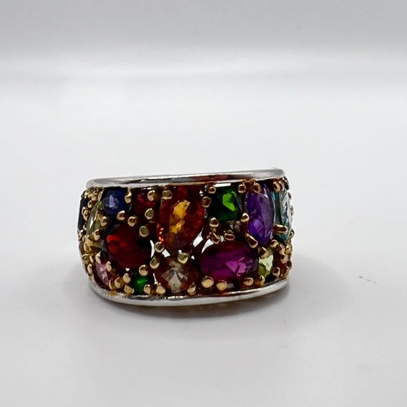 Michael Valitutti Gems en Vogue Mutli Gem Ring - Picture 1 of 6